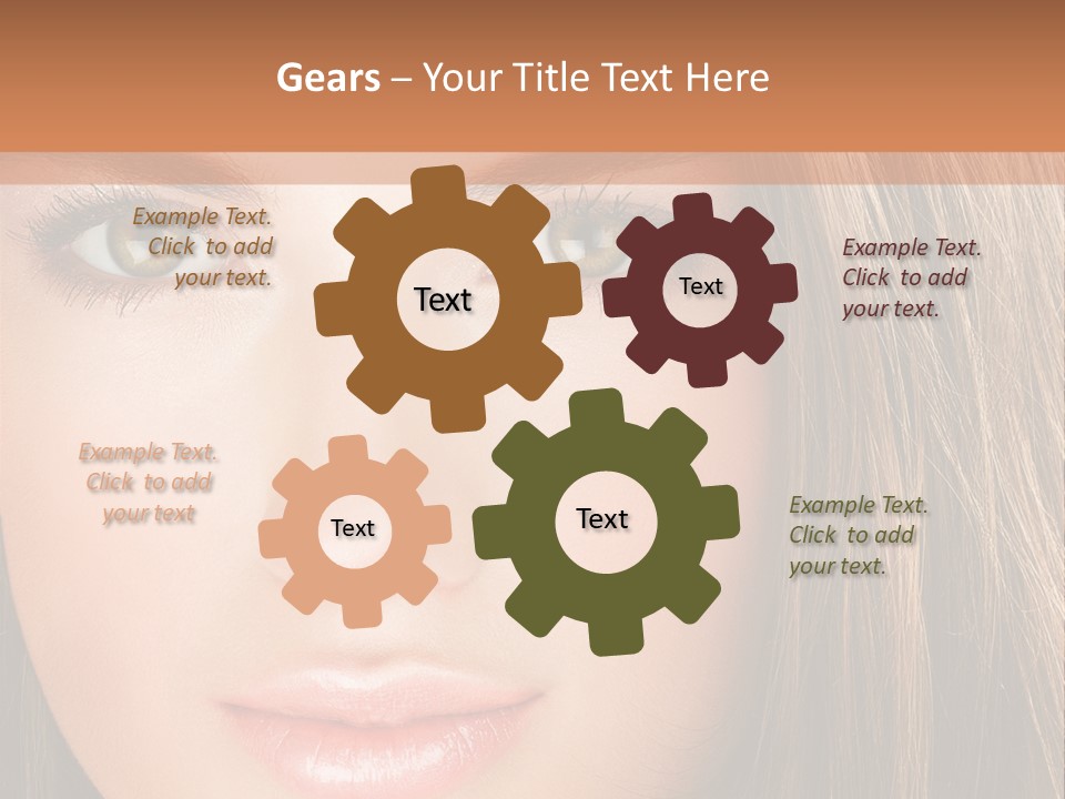 Face Vogue Young PowerPoint Template