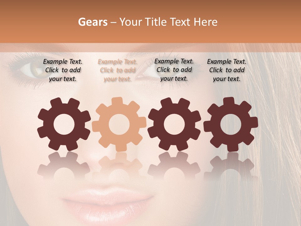 Face Vogue Young PowerPoint Template