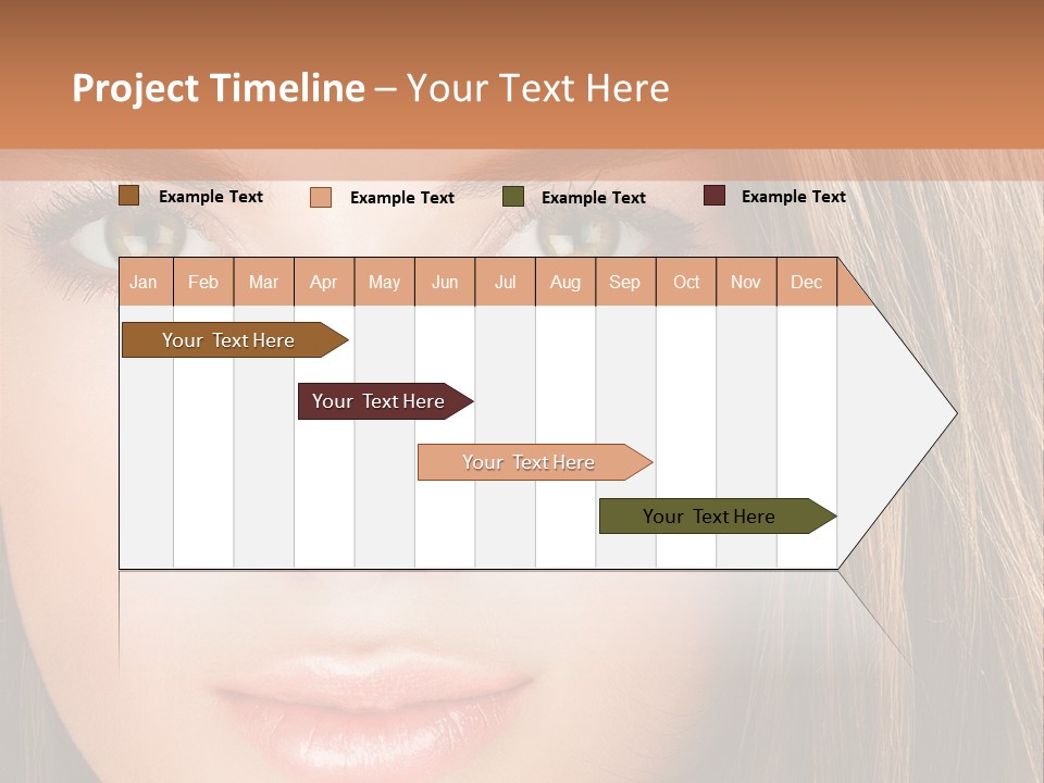 Face Vogue Young PowerPoint Template