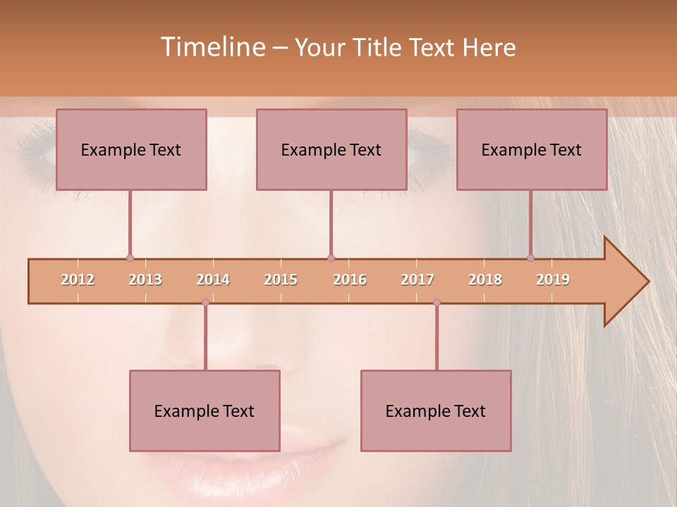 Face Vogue Young PowerPoint Template