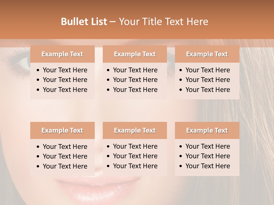 Face Vogue Young PowerPoint Template