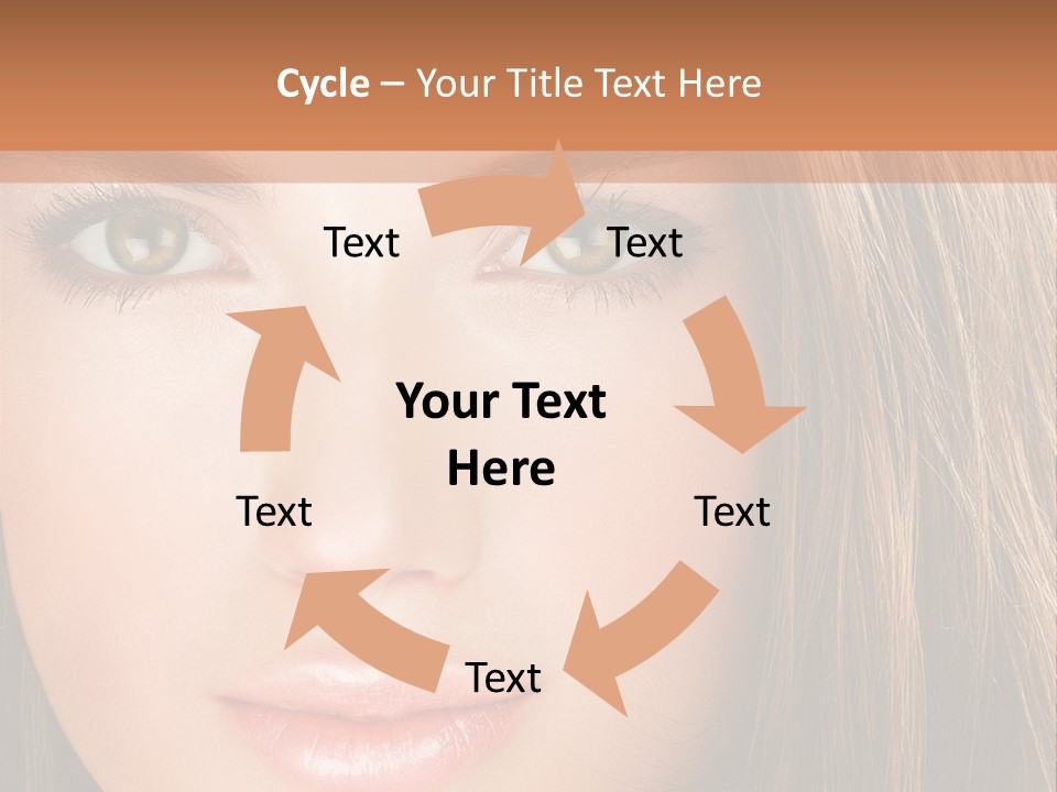 Face Vogue Young PowerPoint Template