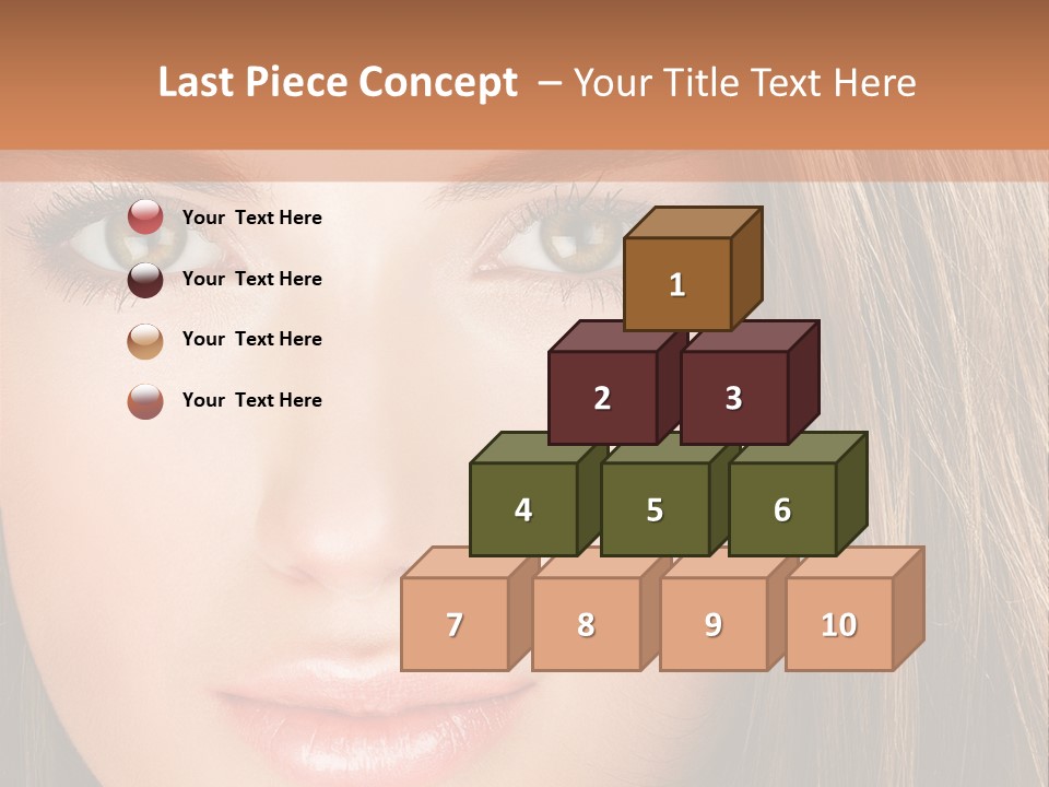 Face Vogue Young PowerPoint Template