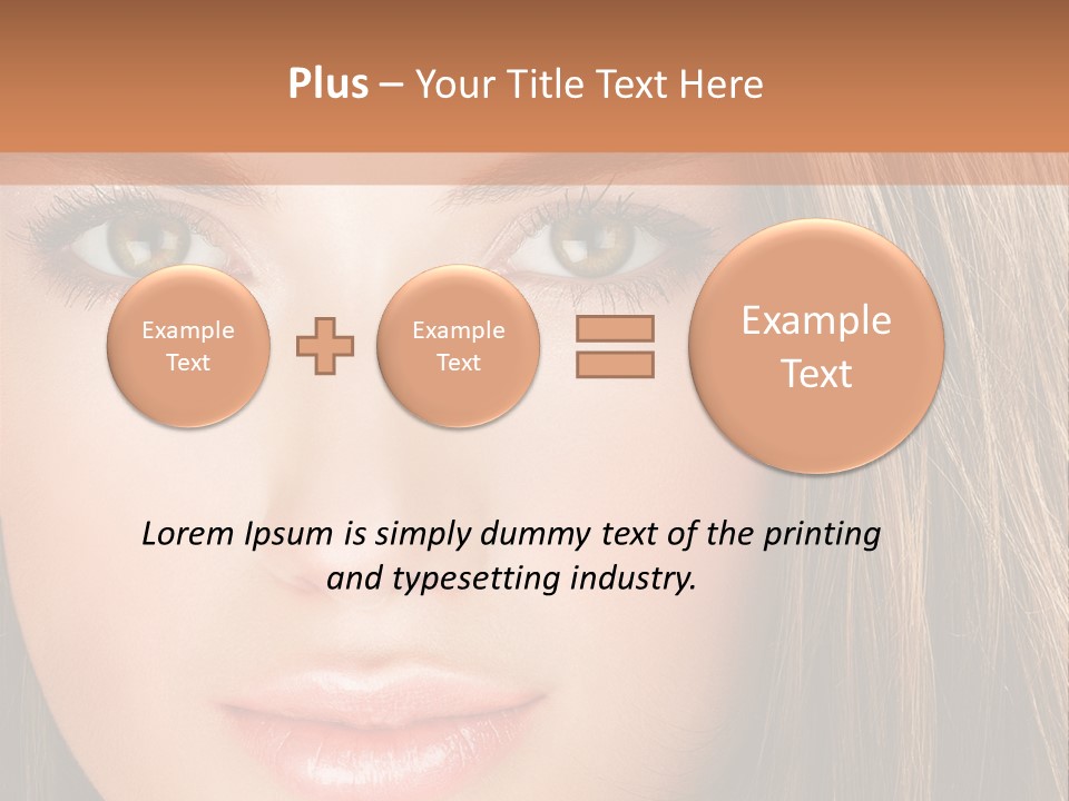 Face Vogue Young PowerPoint Template