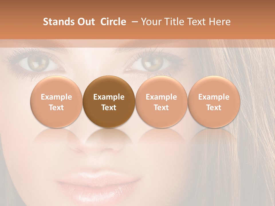 Face Vogue Young PowerPoint Template