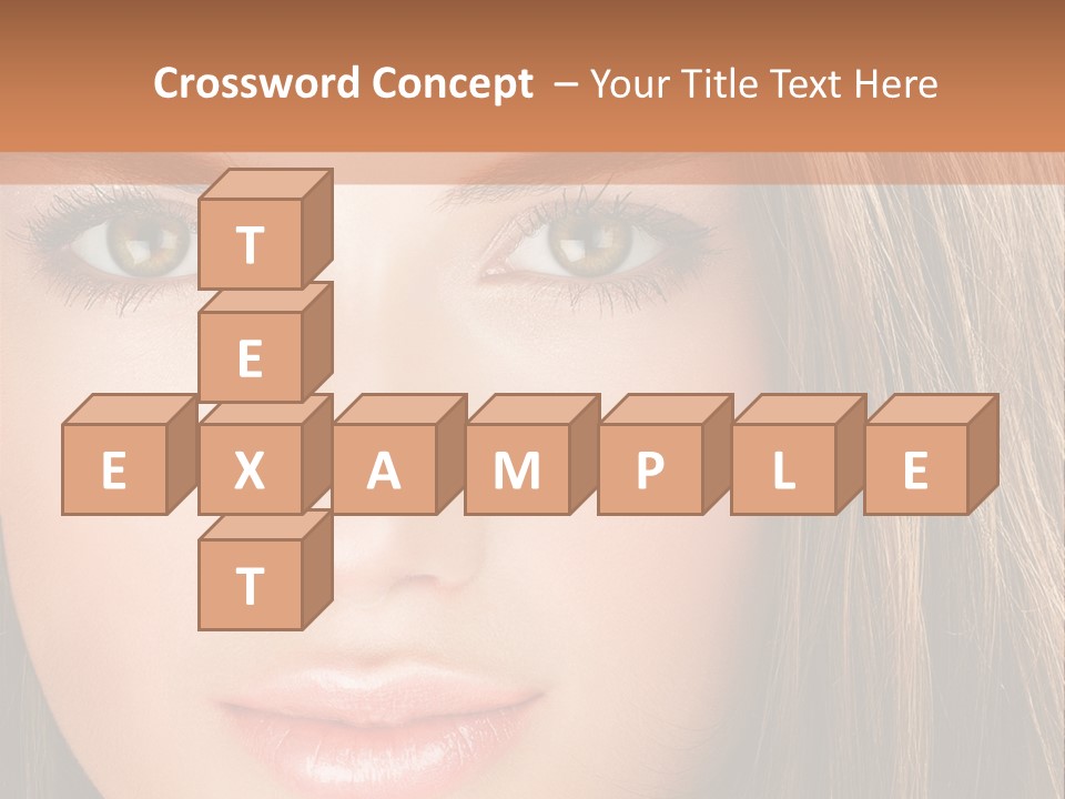 Face Vogue Young PowerPoint Template