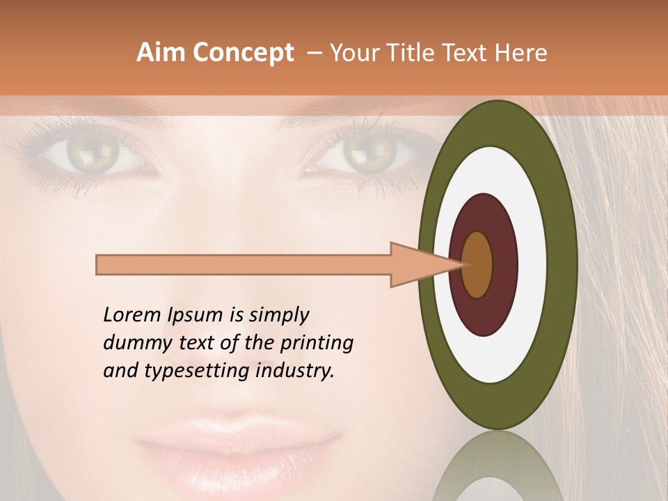 Face Vogue Young PowerPoint Template