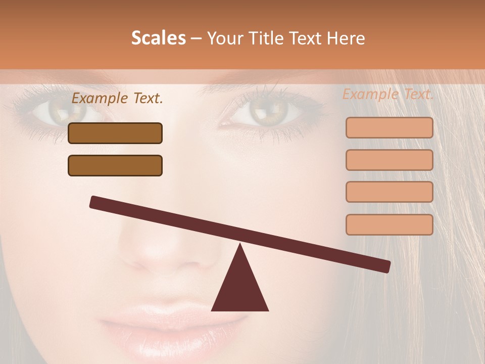 Face Vogue Young PowerPoint Template