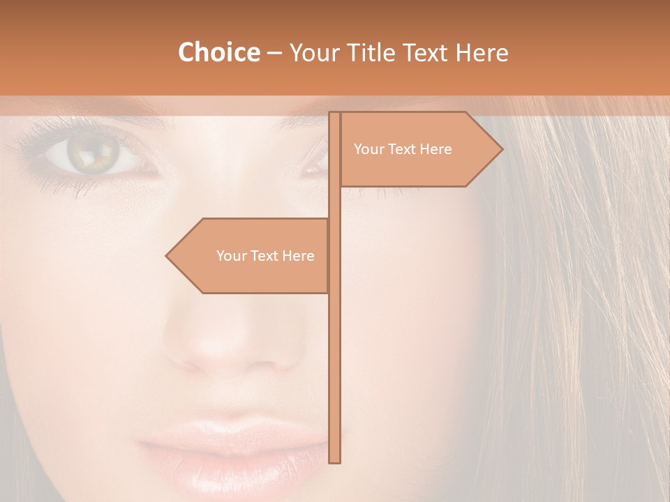 Face Vogue Young PowerPoint Template