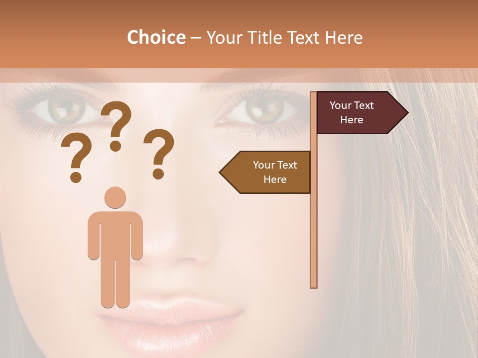 Face Vogue Young PowerPoint Template