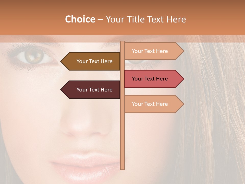 Face Vogue Young PowerPoint Template