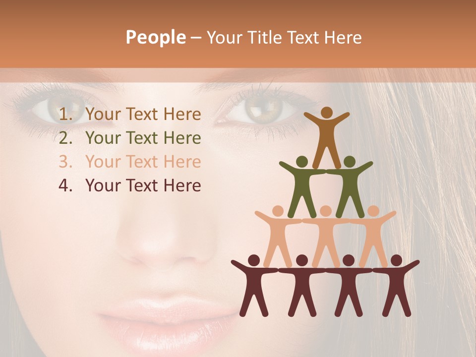 Face Vogue Young PowerPoint Template