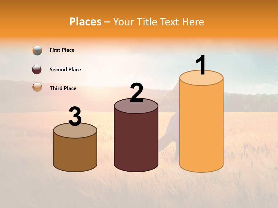 Land Ground Man PowerPoint Template