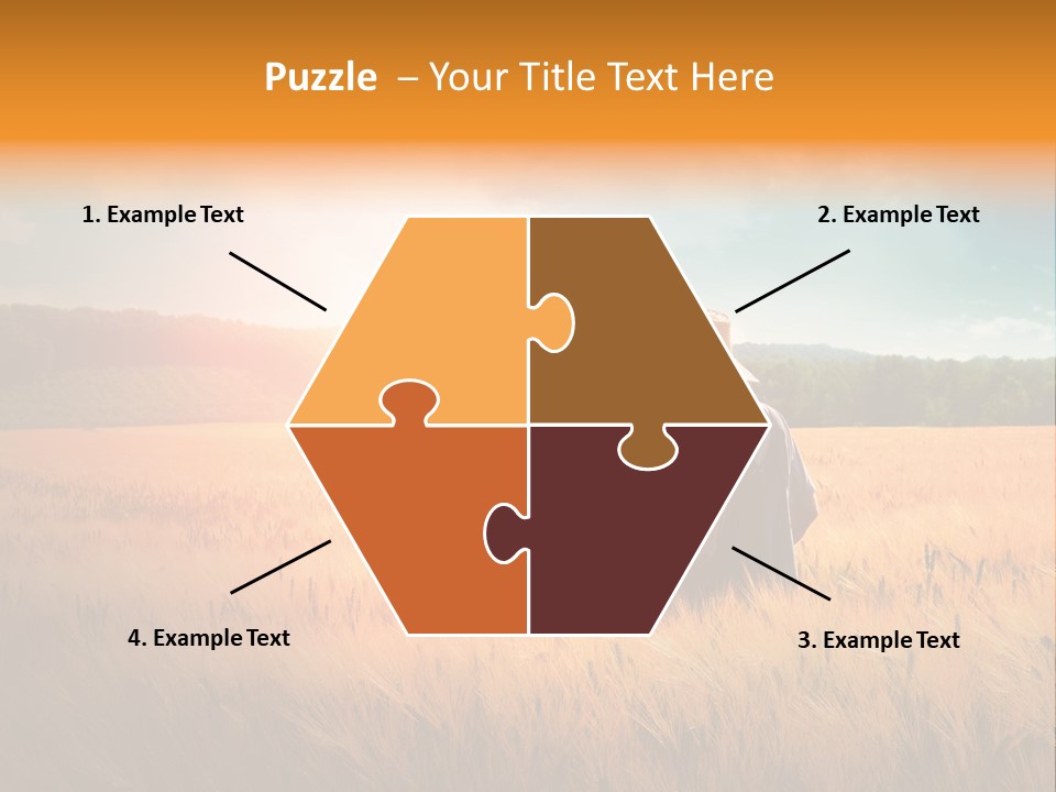 Land Ground Man PowerPoint Template