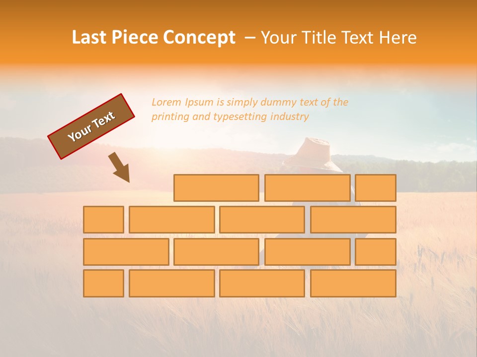 Land Ground Man PowerPoint Template