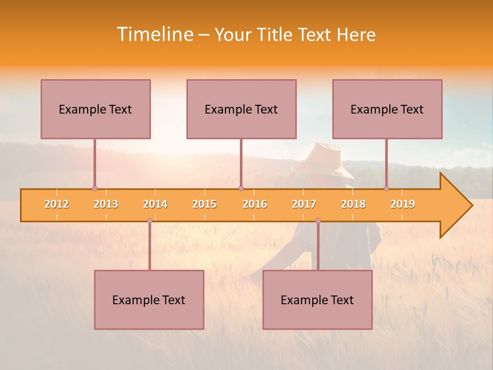 Land Ground Man PowerPoint Template