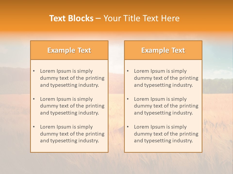 Land Ground Man PowerPoint Template