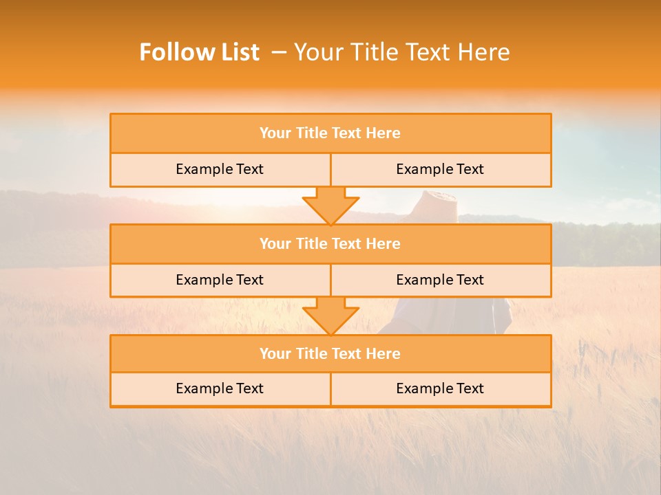 Land Ground Man PowerPoint Template