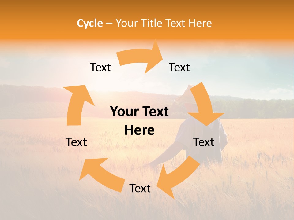 Land Ground Man PowerPoint Template