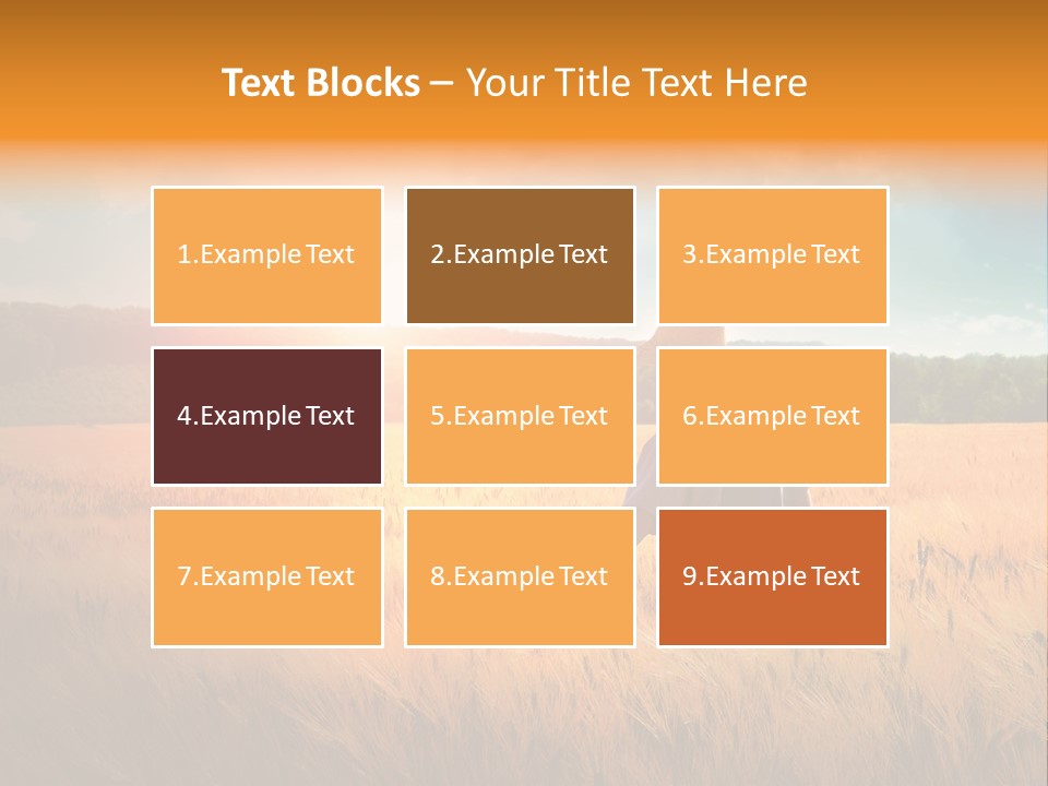 Land Ground Man PowerPoint Template