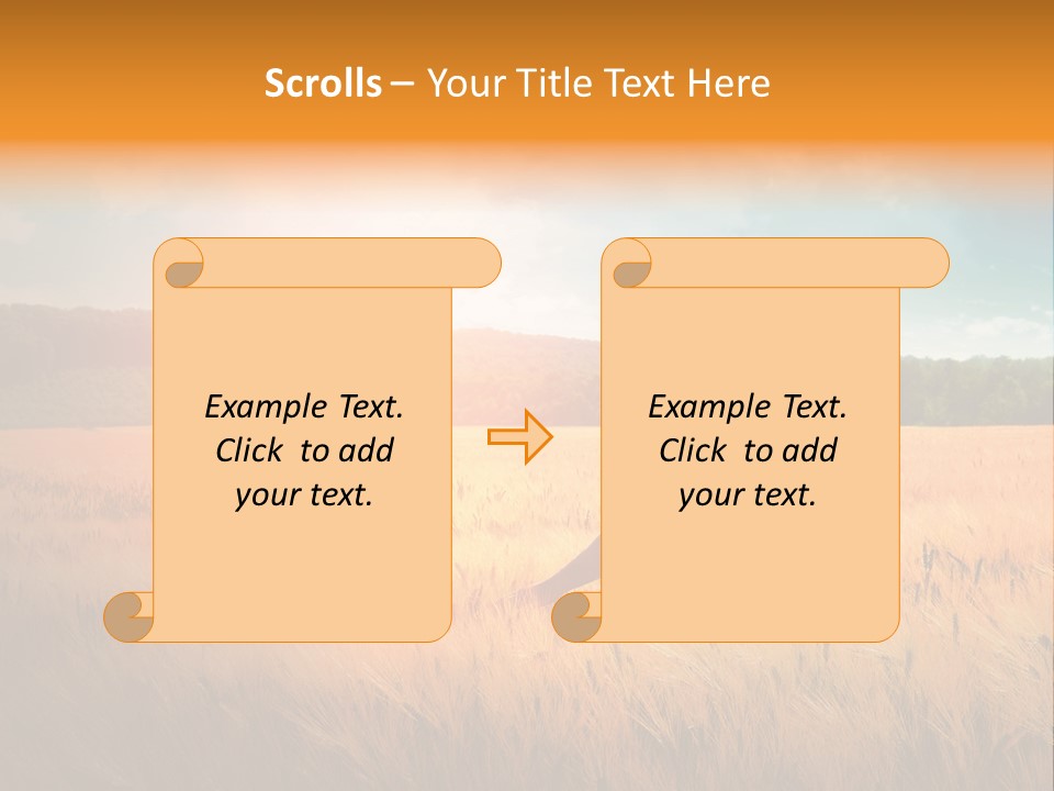 Land Ground Man PowerPoint Template