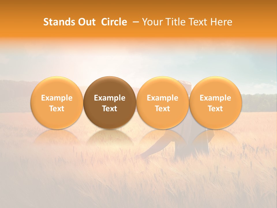 Land Ground Man PowerPoint Template