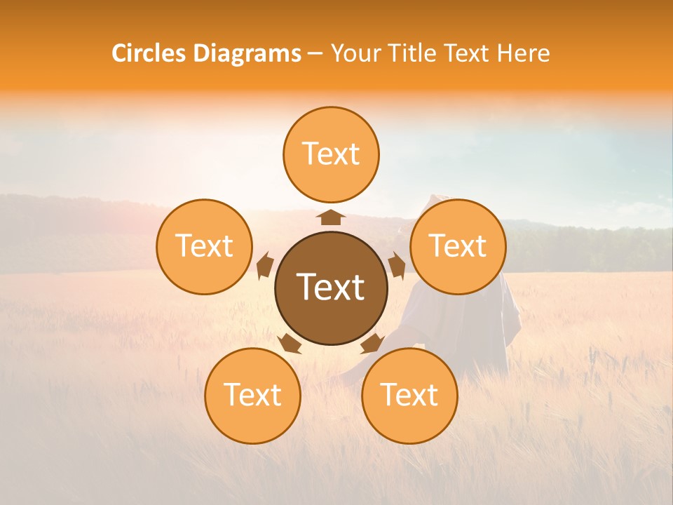 Land Ground Man PowerPoint Template