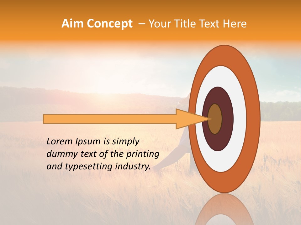 Land Ground Man PowerPoint Template