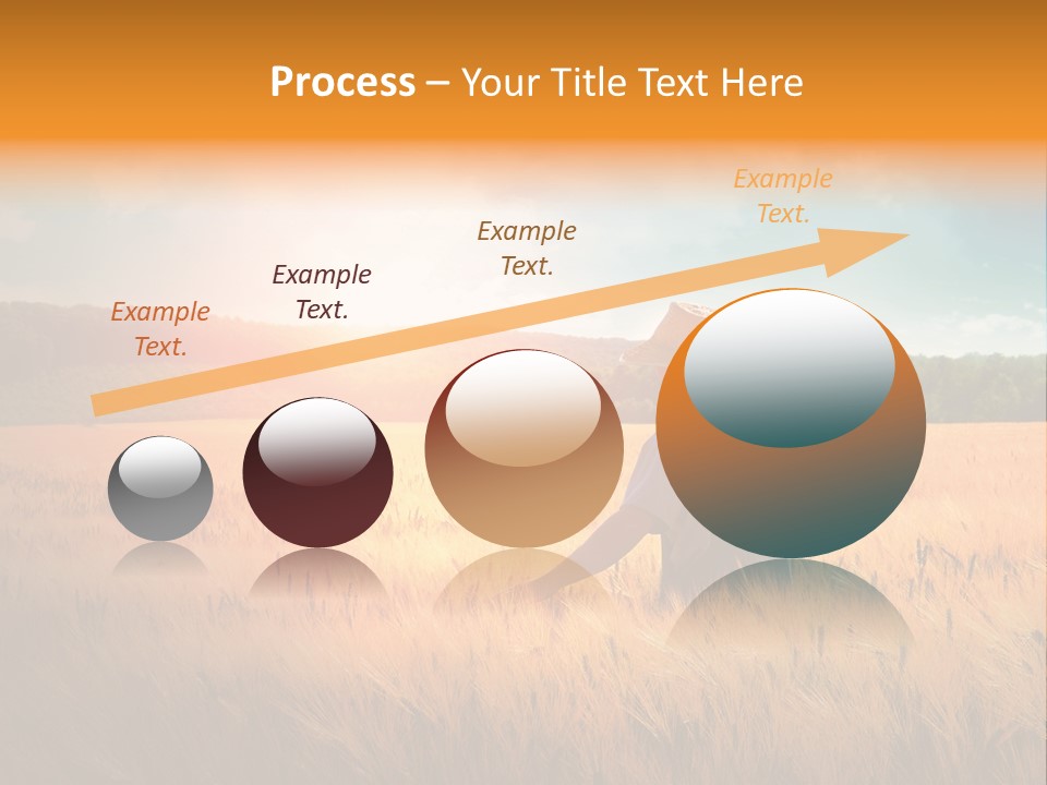 Land Ground Man PowerPoint Template