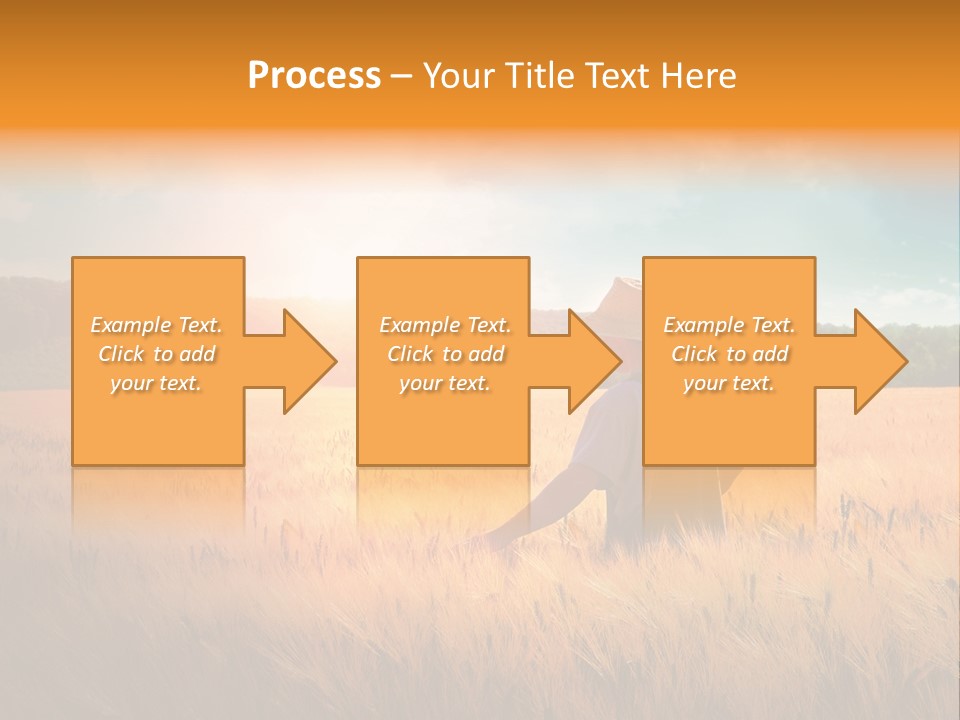 Land Ground Man PowerPoint Template