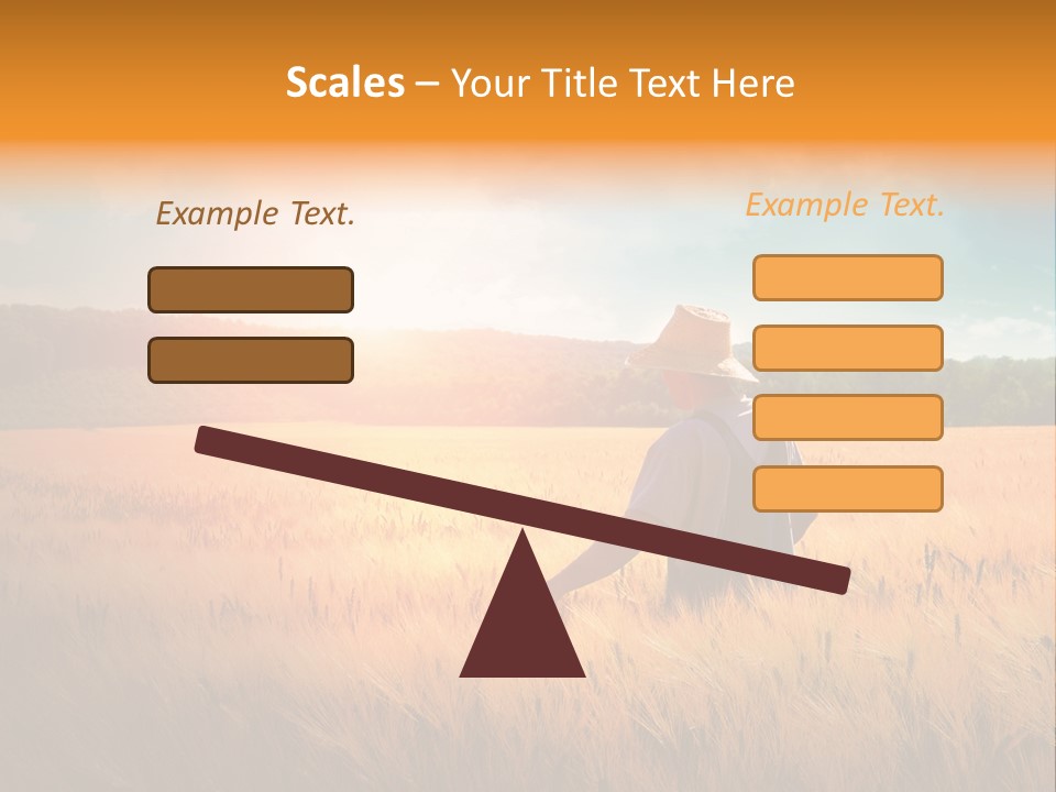 Land Ground Man PowerPoint Template