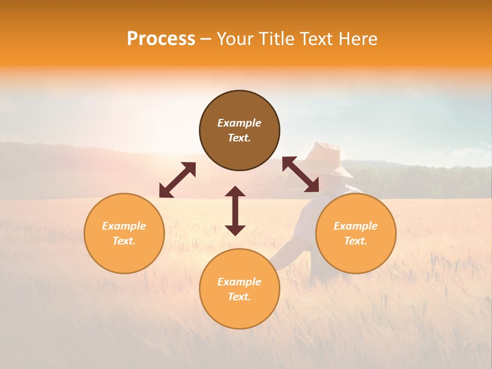 Land Ground Man PowerPoint Template