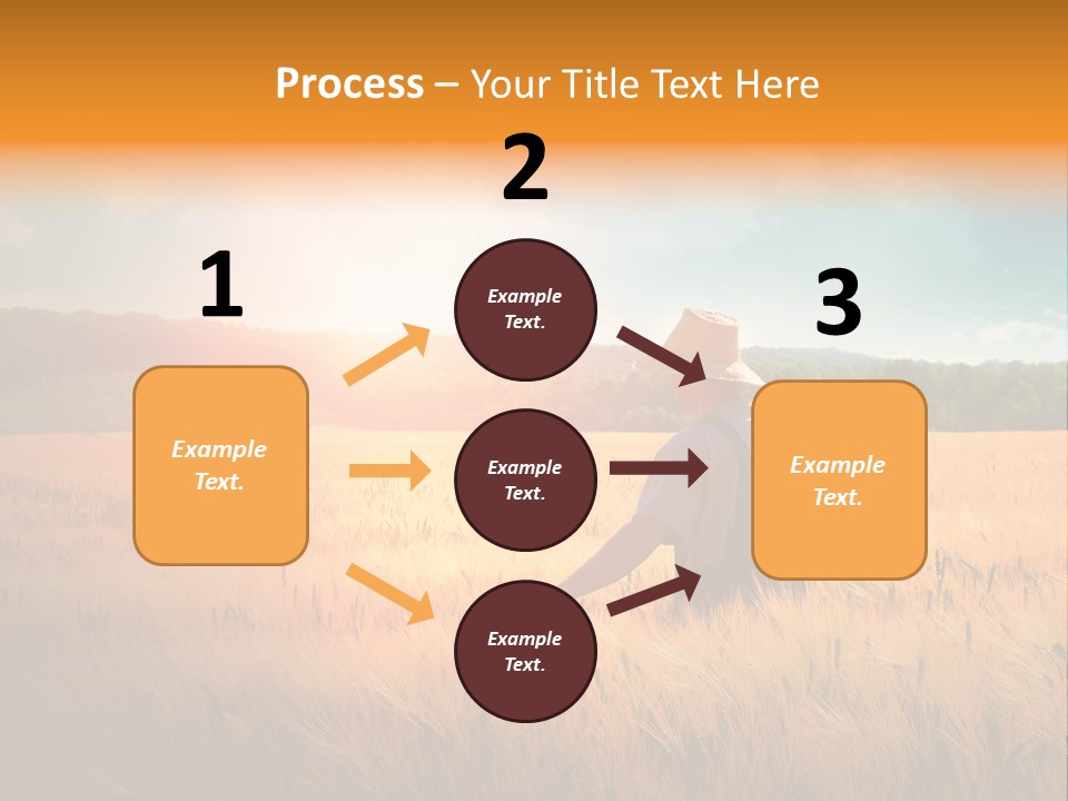 Land Ground Man PowerPoint Template