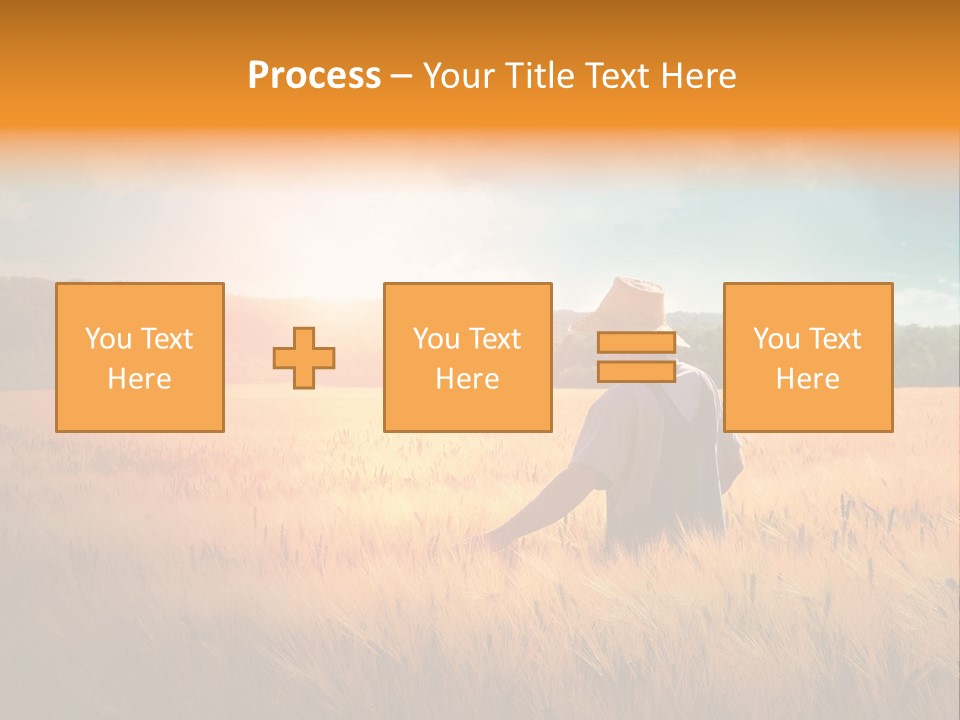 Land Ground Man PowerPoint Template
