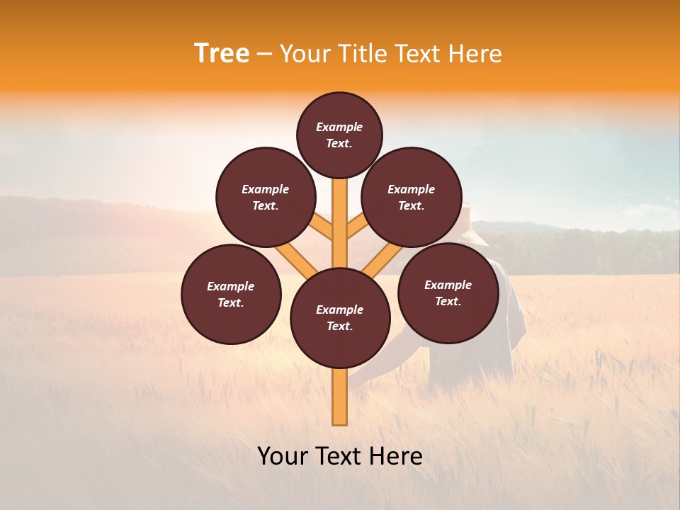 Land Ground Man PowerPoint Template