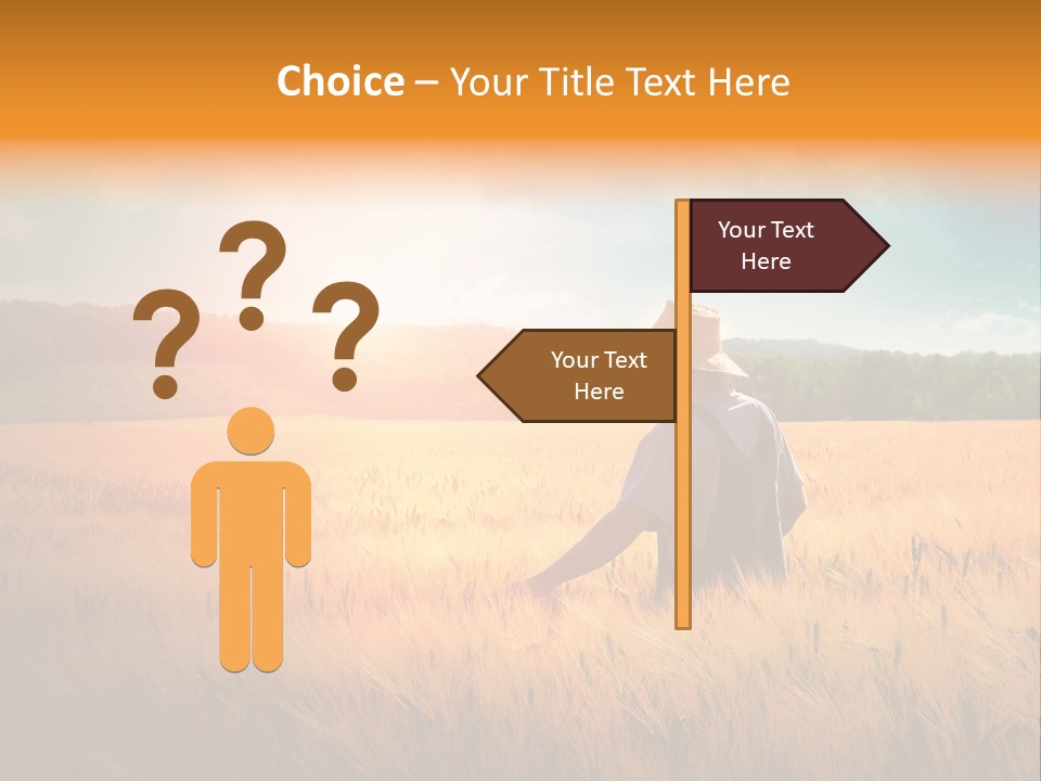 Land Ground Man PowerPoint Template