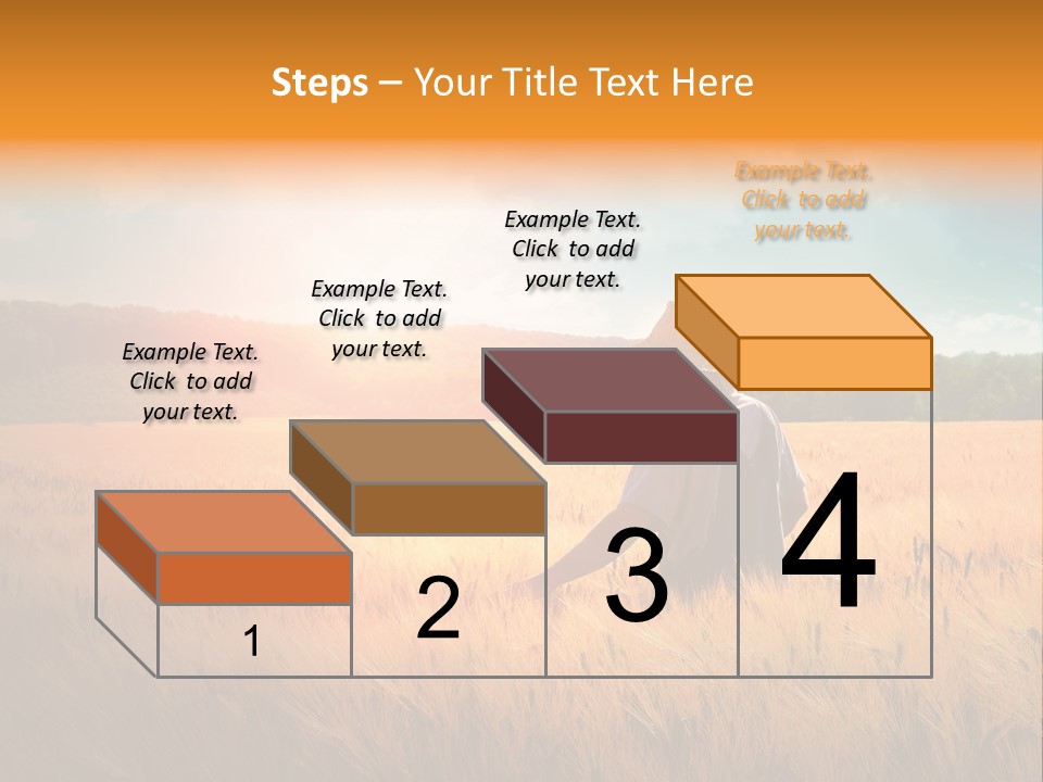 Land Ground Man PowerPoint Template