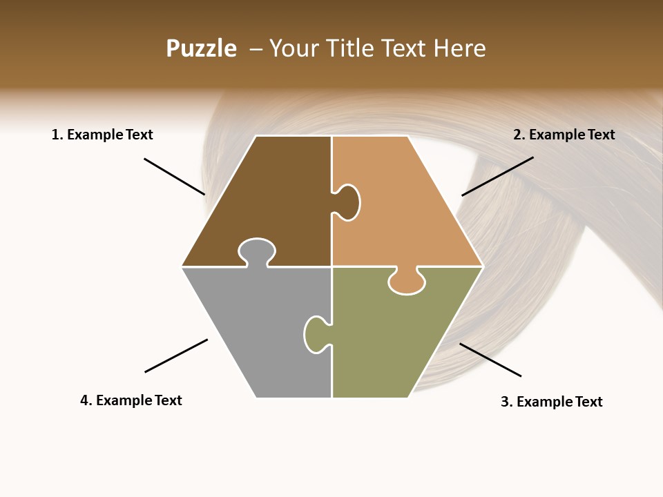 Shampoo Coiffure Hair PowerPoint Template