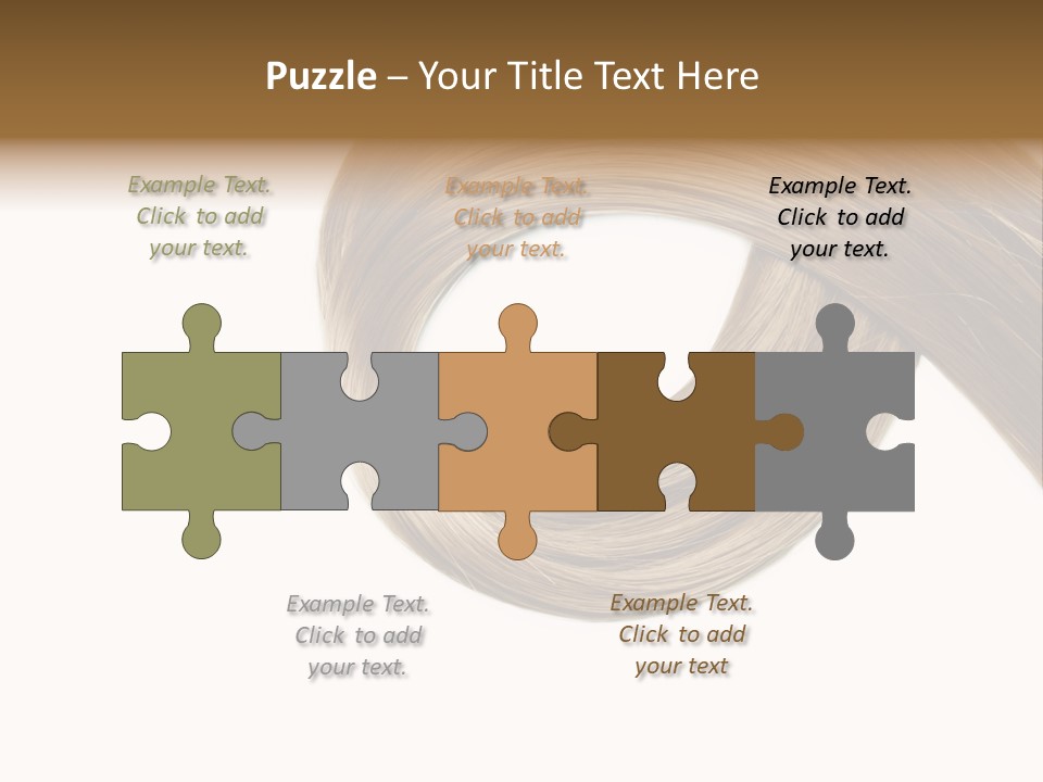 Shampoo Coiffure Hair PowerPoint Template