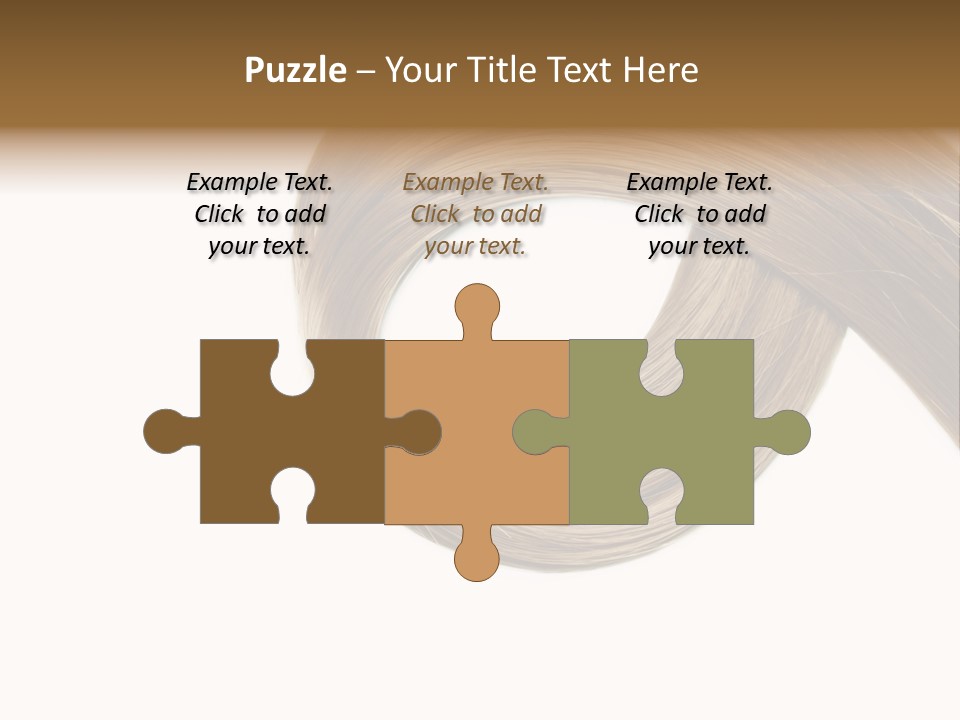 Shampoo Coiffure Hair PowerPoint Template