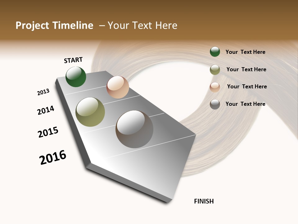 Shampoo Coiffure Hair PowerPoint Template