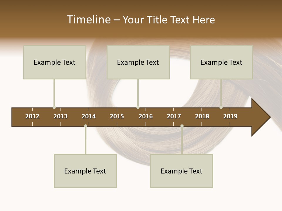 Shampoo Coiffure Hair PowerPoint Template