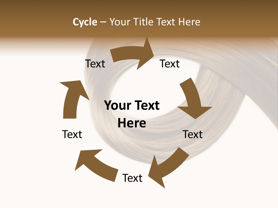 Shampoo Coiffure Hair PowerPoint Template