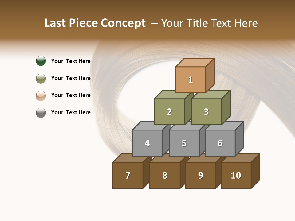 Shampoo Coiffure Hair PowerPoint Template