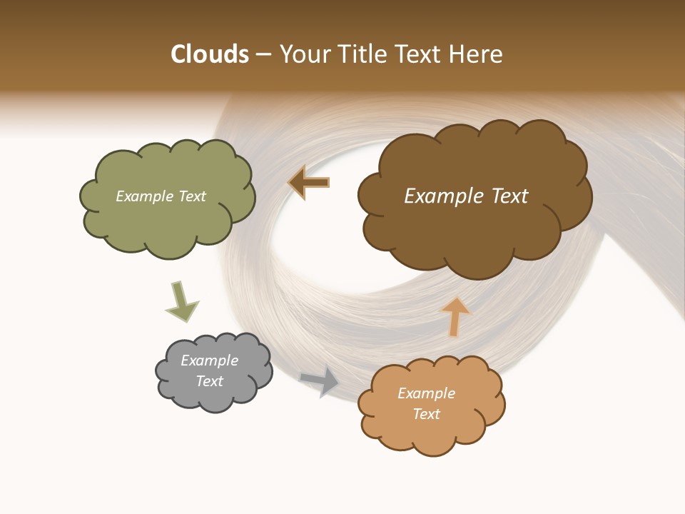 Shampoo Coiffure Hair PowerPoint Template