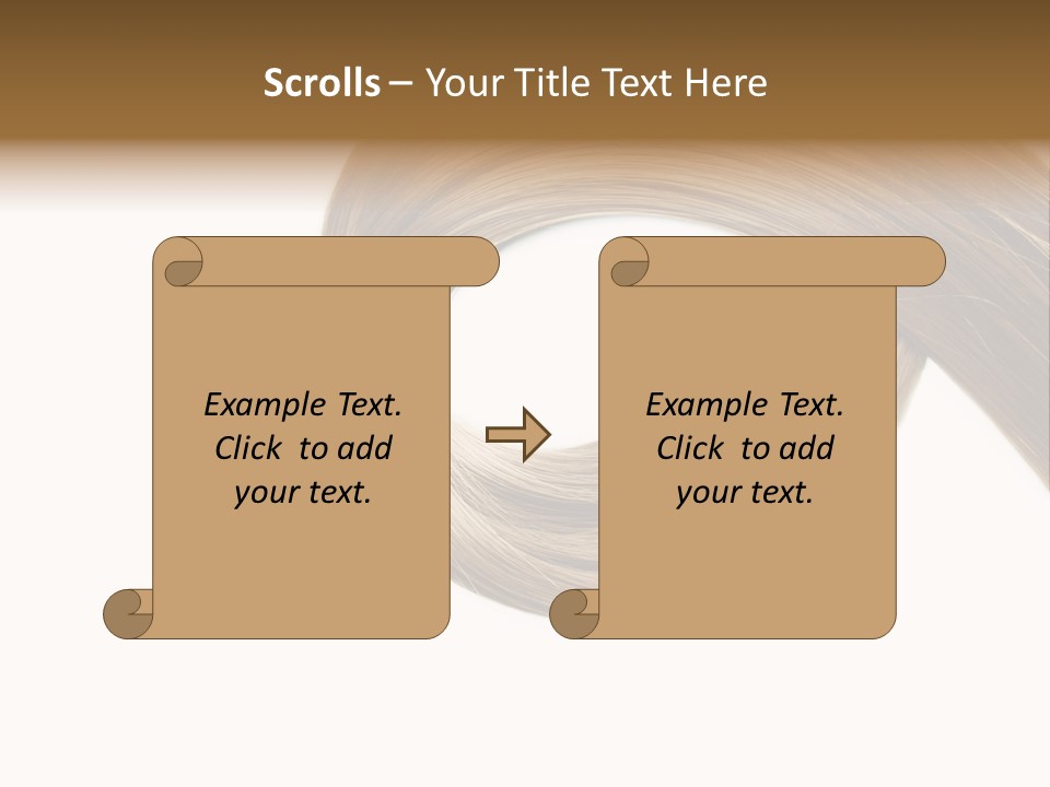 Shampoo Coiffure Hair PowerPoint Template