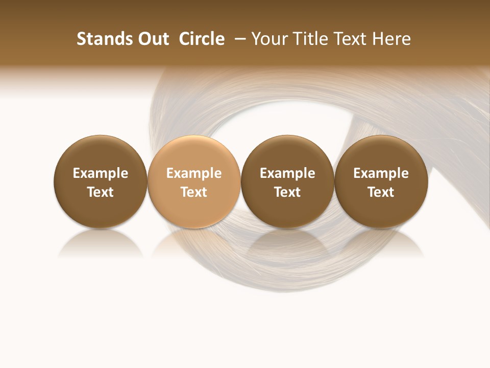 Shampoo Coiffure Hair PowerPoint Template