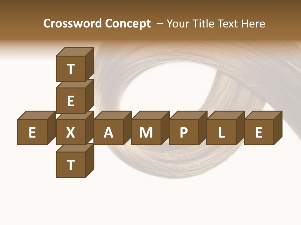 Shampoo Coiffure Hair PowerPoint Template