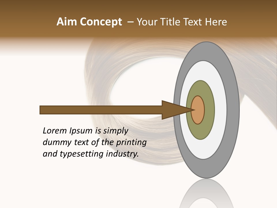 Shampoo Coiffure Hair PowerPoint Template