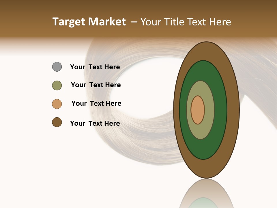 Shampoo Coiffure Hair PowerPoint Template